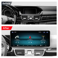 12.8 Inch QLED Upgrade Car Stereo for Mercedes-Benz E-Class W212 Sedan / S212 Estate | NTG 4.0 (10-Pin) 2008–2011 & NTG 4.5/4.7 (4-Pin) 2012–2015 & NTG 5.0/5.1 (4-Pin) 2015–2016 | Wireless CarPlay Android Auto HD 2400x900 Zinc Alloy