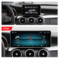 12.8 Inch QLED Upgrade Car Stereo for Mercedes-Benz B-Class W246 | NTG 4.5/4.7 (4-Pin) 2013–2014 | Wireless CarPlay Android Auto HD 2400x900 Zinc Alloy